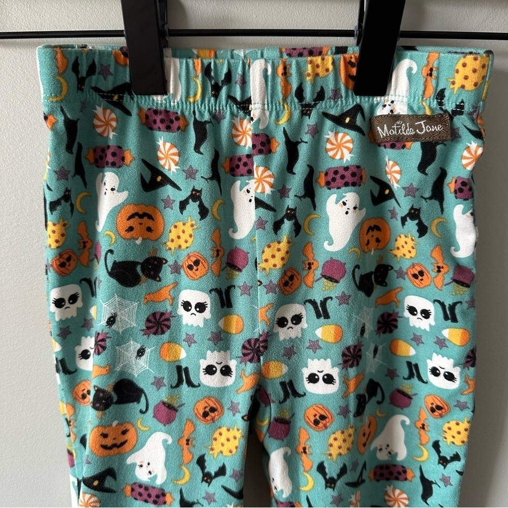 Matilda Jane Girls Moments with you Halloween Pajamas shirt and pants size 4 - Picture 10 of 10